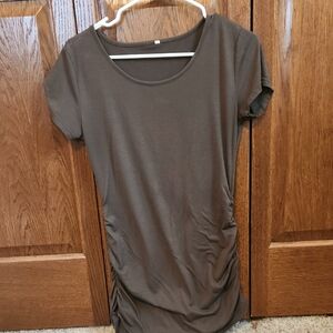 Amazon Short Sleeve Tee in Olive Green